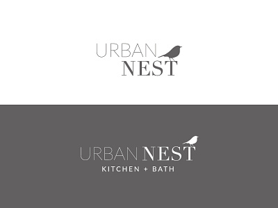 Urban Nest branding illustrator logo