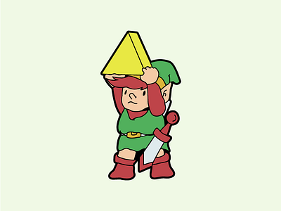 Little Link illustration link retro