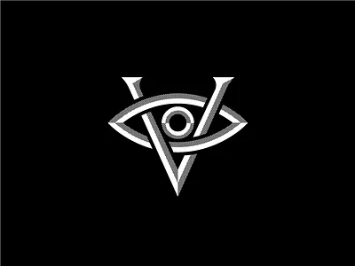 V I E T S U A L eye identity logo v vietsual visual