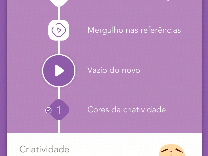 Meditation app android animation button ios meditation mobile motion play ui