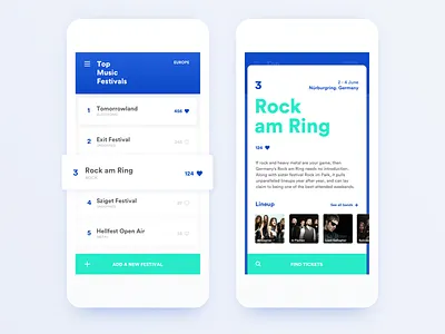 Daily UI Challenge #019 — Leaderboard 019 app challenge daily dailyui leaderboard music ui