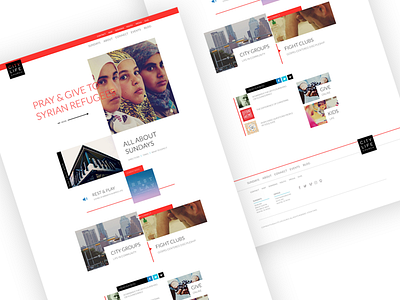 City Life Church Homepage minimal