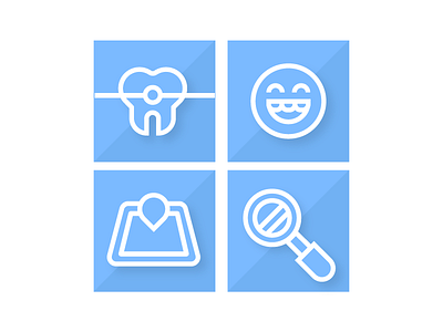 Orthodontics Icons braces dentist icon icon design icons instrument orthodontics smile tooth tray website