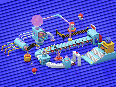 Monster factory c4d
