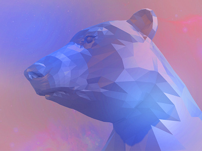 Poly Bear bear c4d spiritanimal