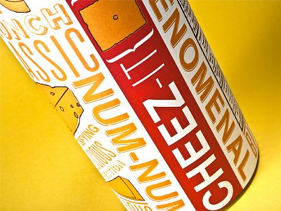 Cheez-It Packaging Redesign branding illustration packaging print redesign typography
