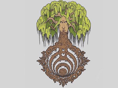 Bass Nectar "Tree Of Life" bassnectar dubstep edm hatpin musicfestival procreate