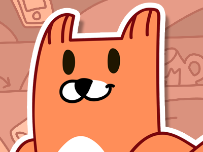 ЛИС (Fox) VK stickers vk