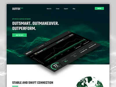 Outfox Beta Website gaming network outfox