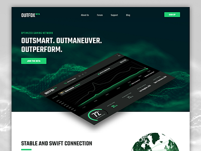 Outfox Beta Website gaming network outfox