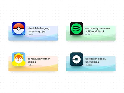 App Testing (card test) app browserstack build manual testing pokemongo poncho real mobile spotify uber wave widget