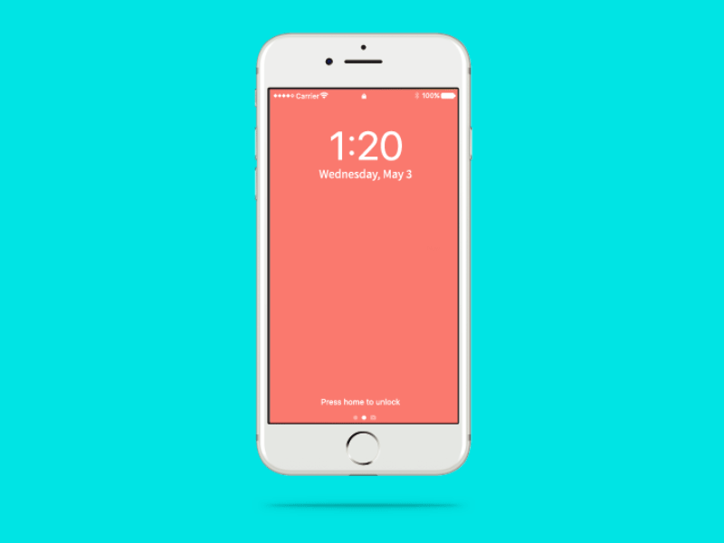 Notification! - animation mobile notification phone transition