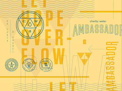 TAP2 branding geometry layout overprint pattern