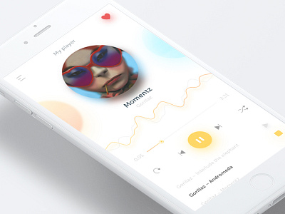 Player app daily dailyui mobile music music player player ui ux