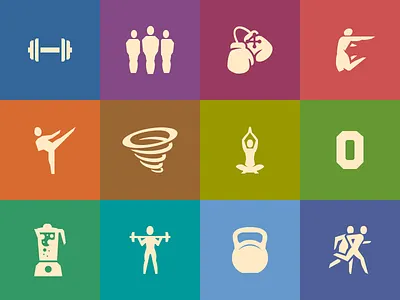 Icons for Reebok in parks crossfit icons reebok sport workout