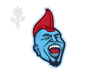 Yondu character comic guardians logo mascot mlb sportslogo