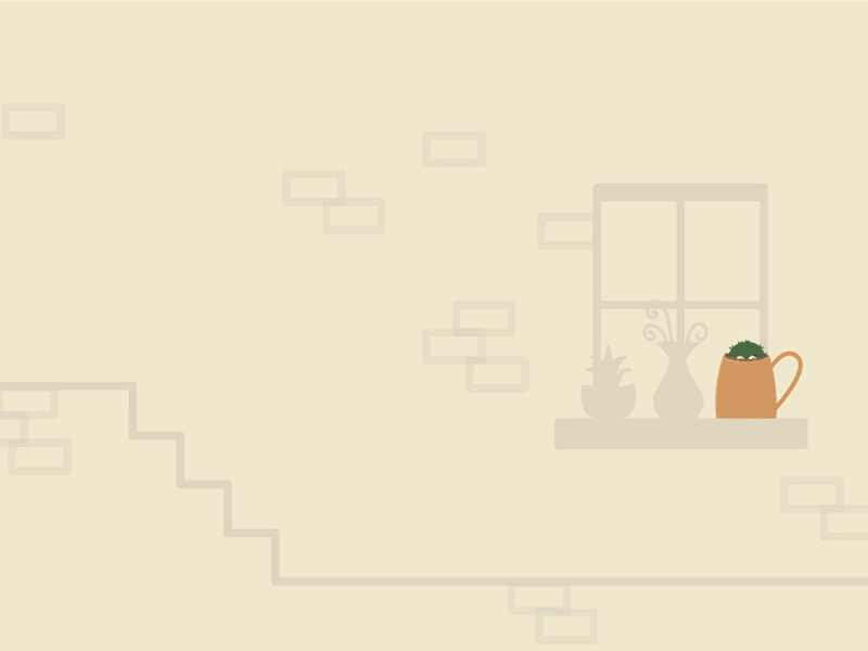 Charactuses gif1 2d animation cactus character design gif illustration motion