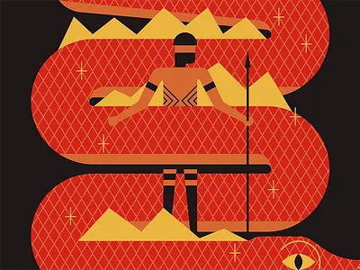 Tibiriçá boitatá brazilian brazilian mythology fire indian myth snake tale