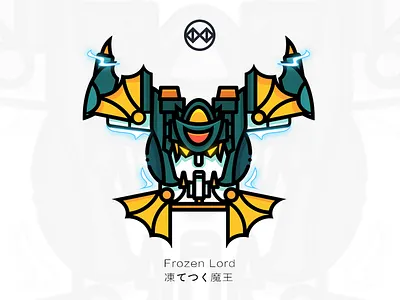 光能使者-冰冻魔王 插画、ui