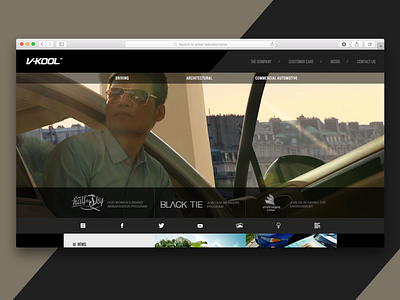 Vkool Website Landing Page eastman landing page vkool website