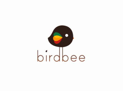 Birdbee after effects animation bird gif logo