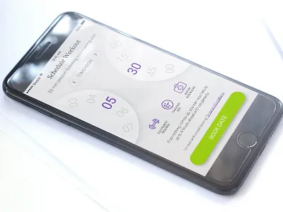 Schedule workout - - Work in progress app classes fitness ios shedule training ui ux workout