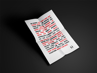 Be honest. Act fast and get things done. poster