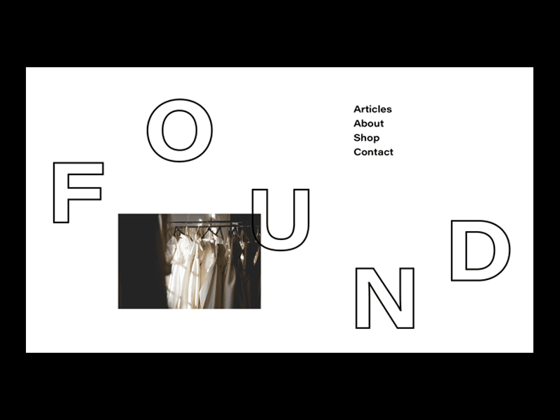 Layout Experiments abstract design digital grid home layout web