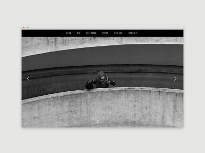 Claire Northey - Website Design artist music ui web web design website website design