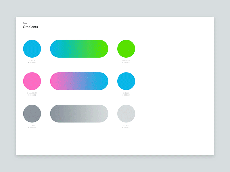 Nutanix UI Style Guide animation app interface ios iphone mobile ui ux