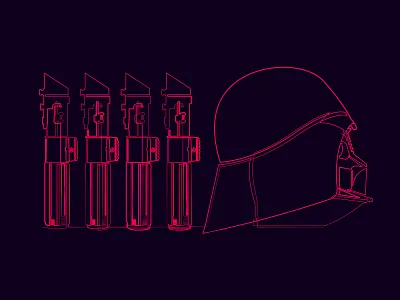 Vader Oneliner lightsaber may the forth sith lord star wars vader