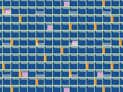 'Facade' Repeat Pattern pattern pattern design repeat surface pattern