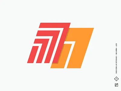 Red Sox Scores: May 3, 2017 baseball data data visualization data viz infographic minimal minimalism sports