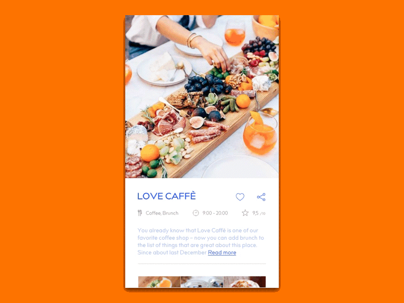 Social Share - Daily UI #10 daiyui instagram principle prototype share button social ui