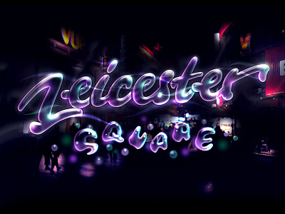 Leicester Square – Type Illustration 3/6 calligraphy custom type ink lettering sketch type type based illustration type illustration typographic illustration typography