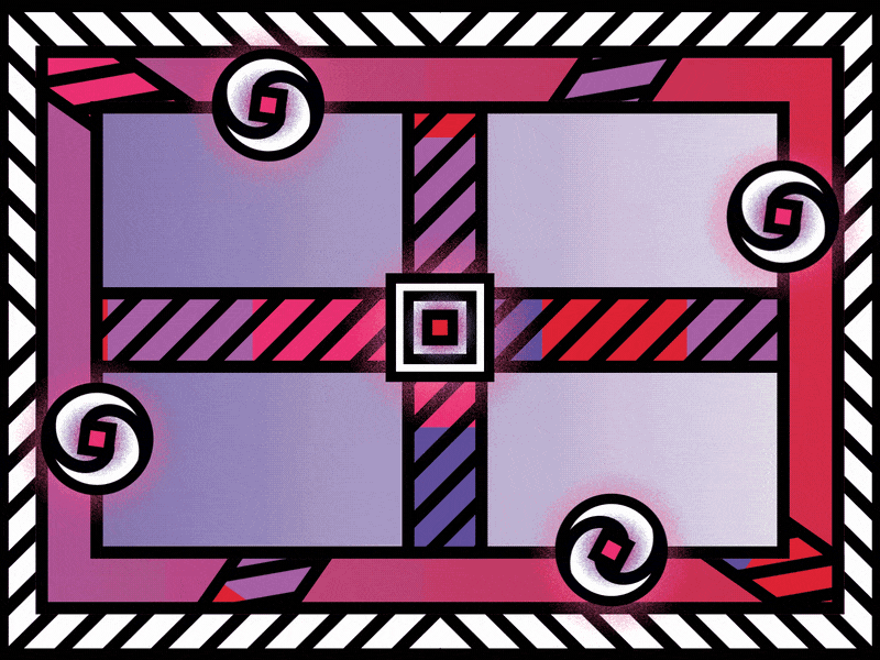 #hmlovesmusic 02 80s animation fashion gif hm mograph motion motion graphics neon psychedelic trippy weird