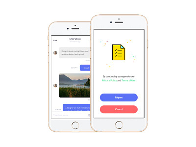 Chatify Messenger App UI Kit │designerbundle.com apple design chat ui chat ui kit design bundle design template ios ios app design mobile design ui ui kit user interface ux