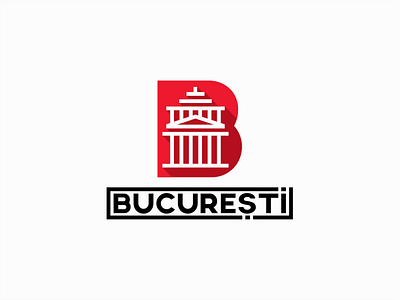 Bucharest bucharest bucuresti capital city identity logo mark monogram romania