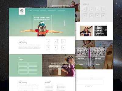Initial Website Design business development draft initial responsive website