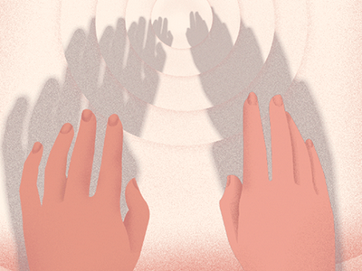 Hands emotion hands illustration pastel sad trippy