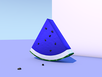 Watermelon 3d 3d art art artist blue c4d cinema4d creative drawing graphic design illustration surrealism