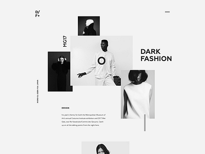 Minimal style experiment design desktop exploded fashion interaction minimal pure site ui ux web