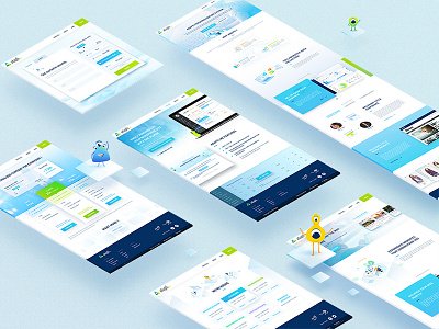 Some mockup branding illustration ux landing mockup ui ux design webdesign website