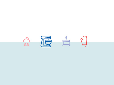 Suga. asset bake baking bundle icon iconography icons