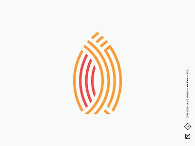 Red Sox Scores: May 4, 2017 baseball data data visualization data viz infographic minimal minimalism sports