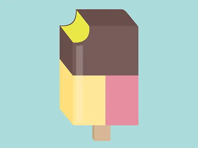 90s Ice-Cream 3d ice ice cream illustration lolly summer
