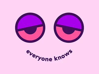 Everyone Knows dank dude eye shirt