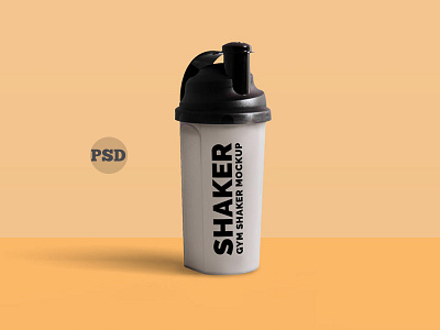 Drink Shaker Mockup PSD bottle label mockup drink shaker mockup energy drink mockup gym bottle mockup label mockup milk shaker mockup shaker mockup