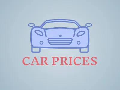 Car Prices Logo brand design logo sketch vector