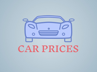 Car Prices Logo brand design logo sketch vector